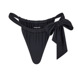 Gathered Bottom - Black