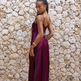 Classic Slip Dress - Wine Berry