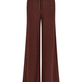 Leona Knit Trousers - Brown